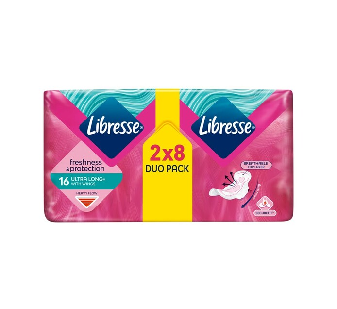 Libresse Long Wings Ultra Pads Duo Duo X S Makro