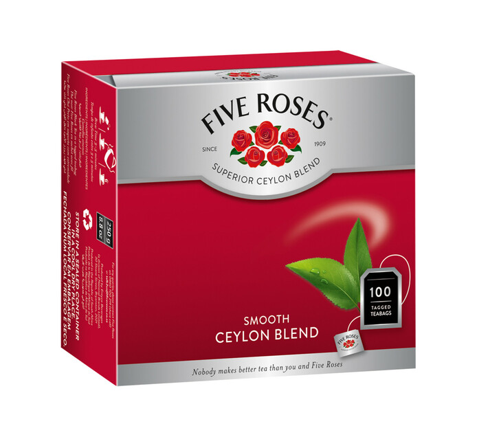 Five Roses Tagged Teabags X S Makro