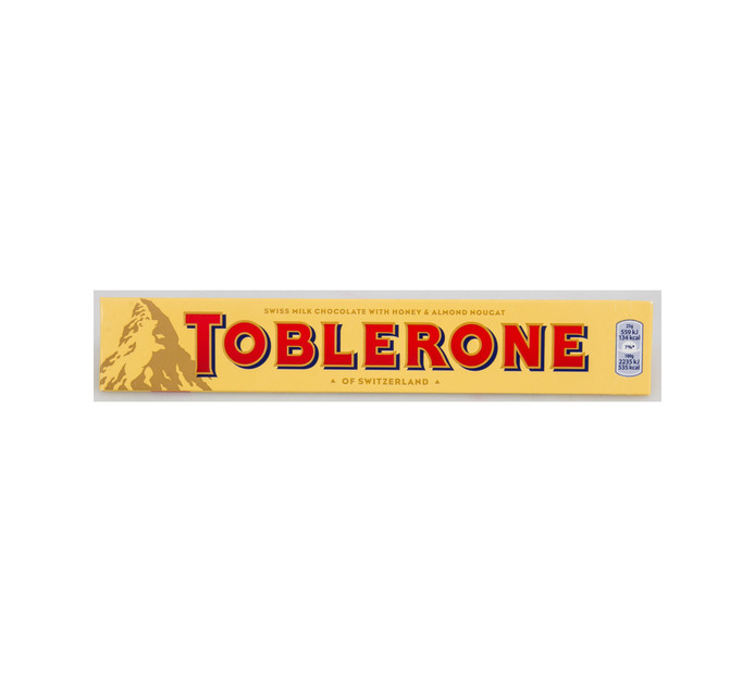 Toblerone Chocolate Slab Milk 1 X 100g Makro