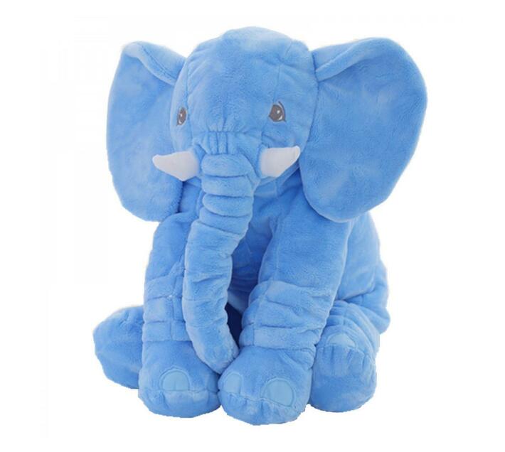 blue elephant plush toy
