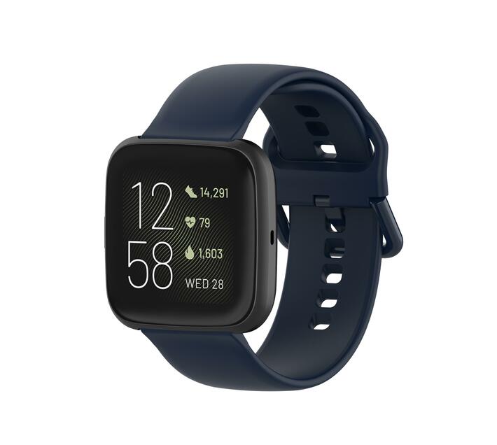 Silicone Strap for Fitbit Versa-Navy Blue | Makro