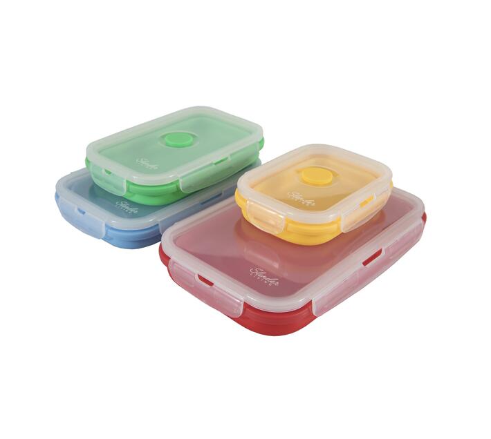 Collapsible Silicone Food Container Set | Makro