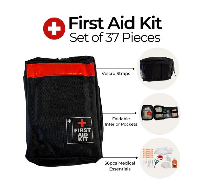 First Aid Kit Set - 37 Pieces - All-Purpose | Makro
