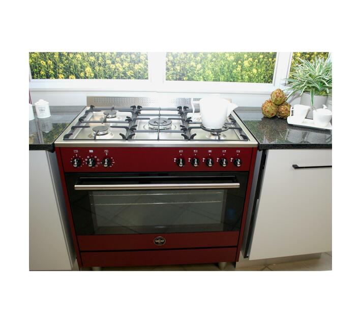 LA GERMANIA 90cm RUSTICA Freestanding Gas Stove Gas Hob with Electic ...