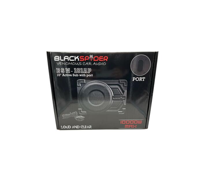 Blackspider Bsw-101ap 10'' 10000w Underseat Port Active Subwoofer 