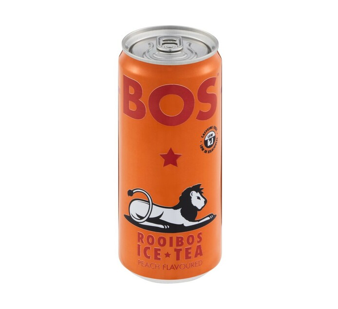 Bos Ice Tea Peach 24 X 300ml Makro 6855