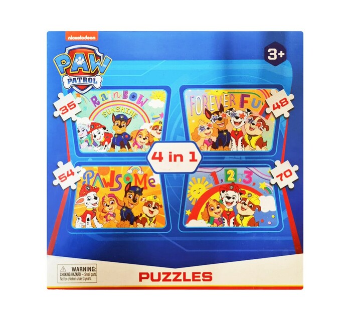 Paw Patrol 4 in 1 Puzzle | Makro