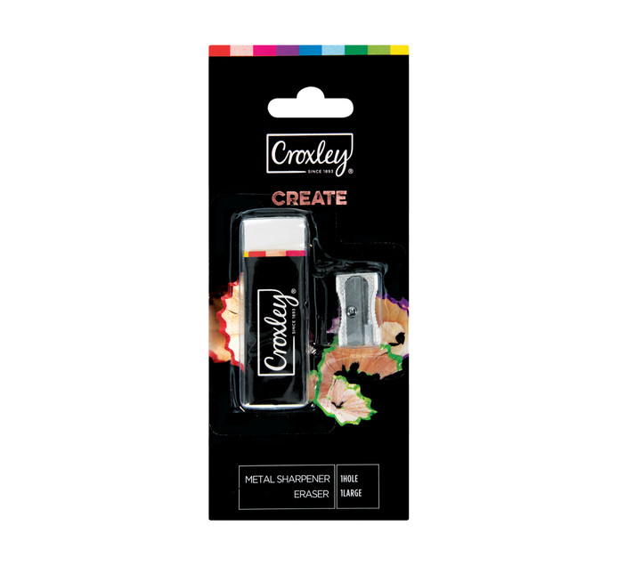 Croxley Create Eraser And Sharpener 