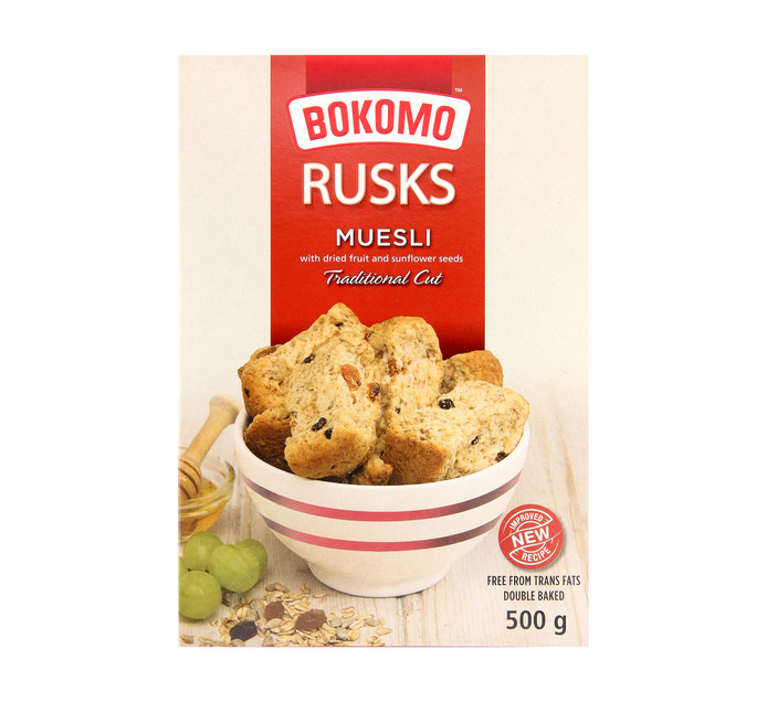 Bokomo Rusks Muesli 1 X 450500g Makro