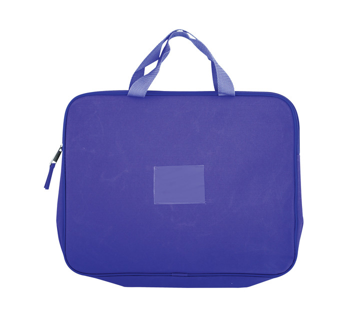 purple book bag