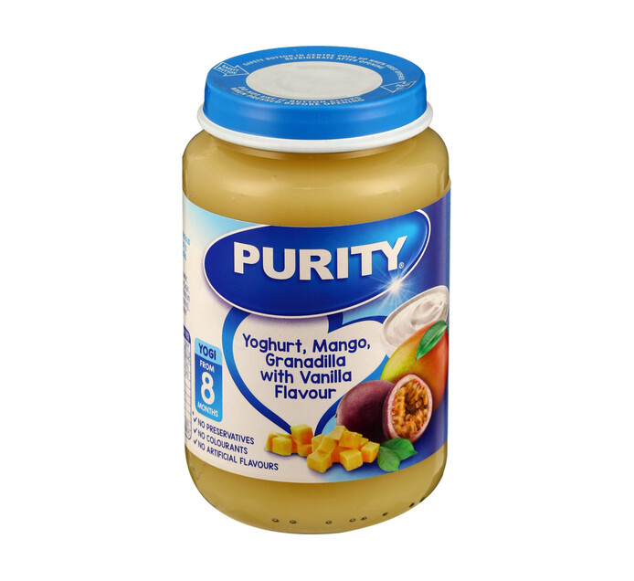 Purity 3rd Foods Vanilla Yoghurt Mango&Gdilla (1 x 200ml) | Makro