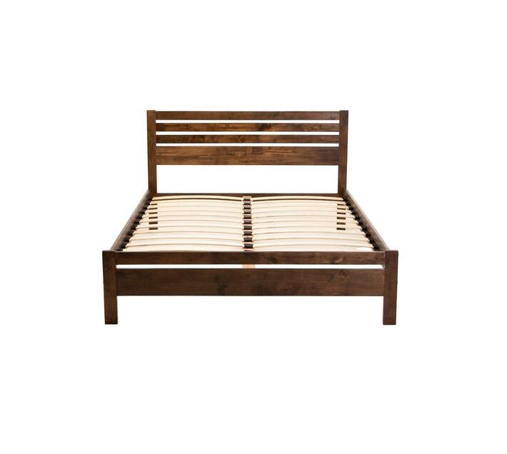 Persoff Wooden Panel Double Bed Frame | Makro