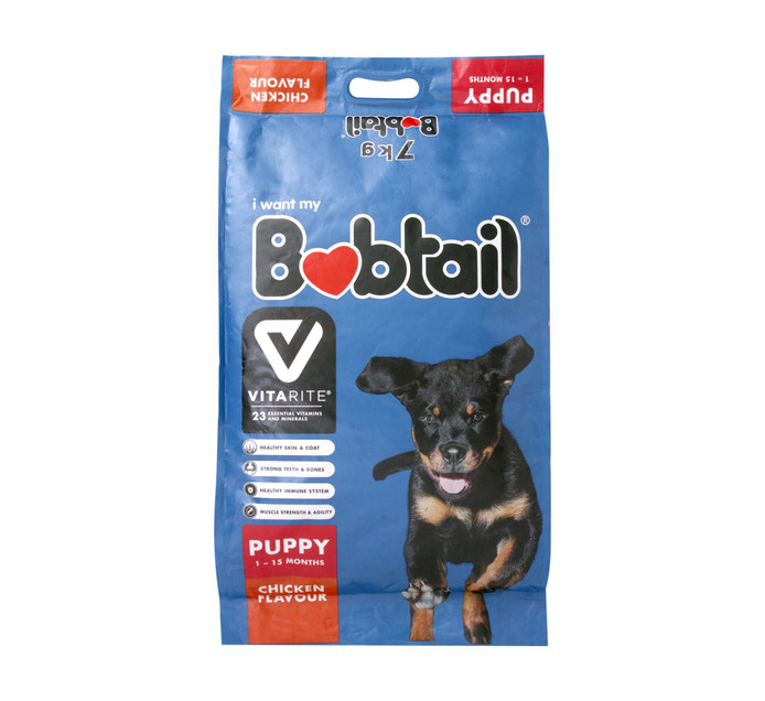Bobtail Dry Dog Food Puppy Mini Chicken 1 X 7kg Dry Dog Food Dry Dog Food Dogs Pet Supplies Household Pet Supplies Makro Online Site