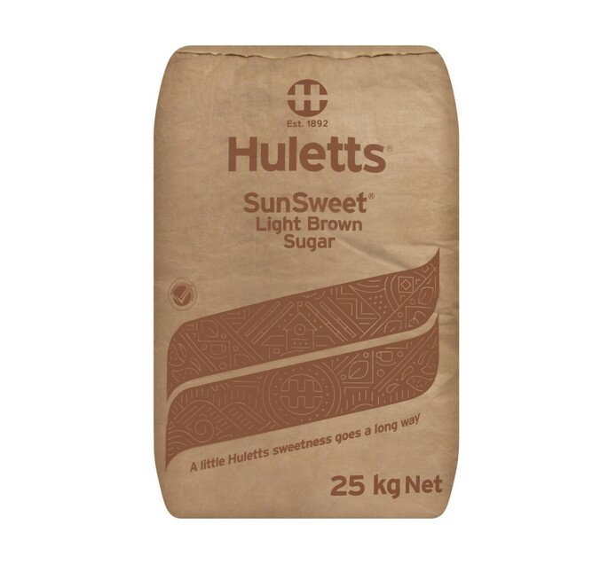 Huletts Sunsweet Light Brown Sugar (1 x 25kg) | Makro