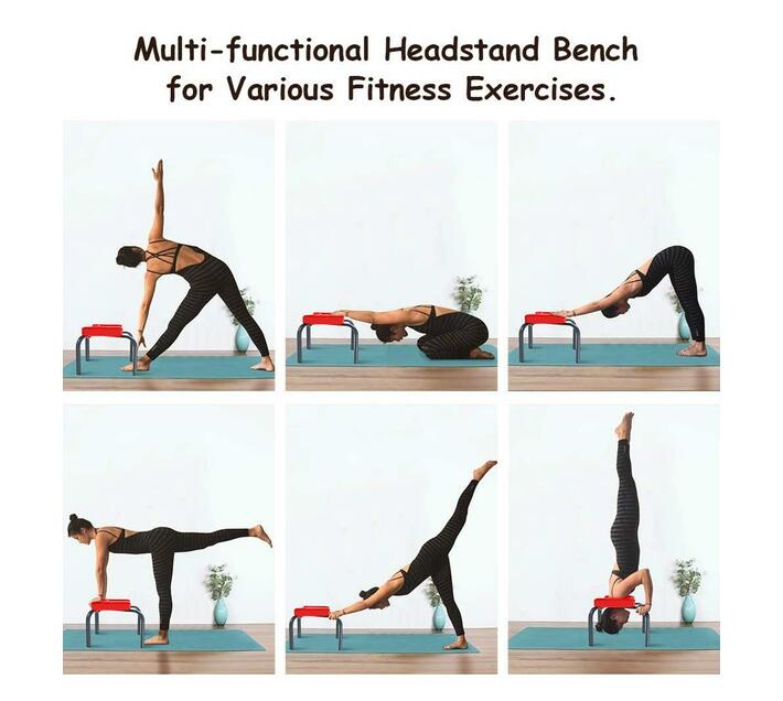 Flexi Muscles Yoga Headstand Bench Yoga Inversion Stool For Shoulder Stand Home Gyms Home Gyms Exercise Equipment Exercise Fitness Sports Outdoor Travel Makro Online Site