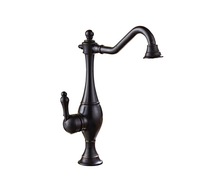 Trendy Taps Large Blackened Brass Spout Swivel Kitchen and Bathroom ...