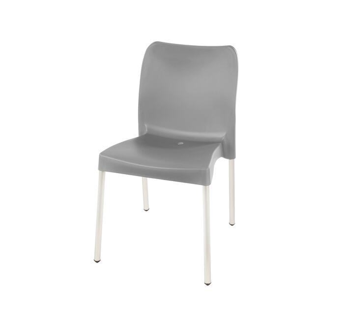 Heavy Duty Bistro Chair - No Armrests - KALAHARI (Grey) | Makro