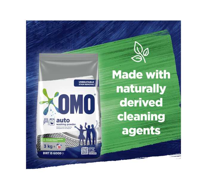 Omo Auto Washing Powder Flexi Bag Regular 1 X 3kg Makro