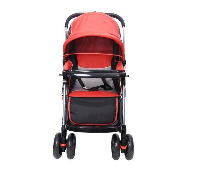 Baneen Baby Stroller Pram with Lift Up Foot Rest and Reversible handle ...
