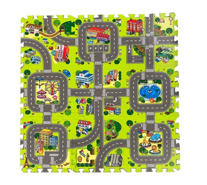 9 Pc Foam Road Map Puzzle Map | Makro