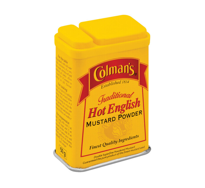 Colman's Hot English Mustard Powder (1 x 50g) Makro