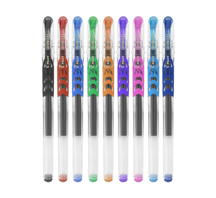 Pilot Wingel 0.7 mm Premium Gel Pen (9 Pack) | Makro