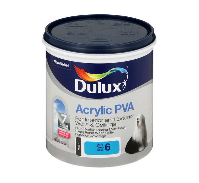 Dulux 1L Acrylic Paint Tint base Interior Sheen Deep 5L Enamel