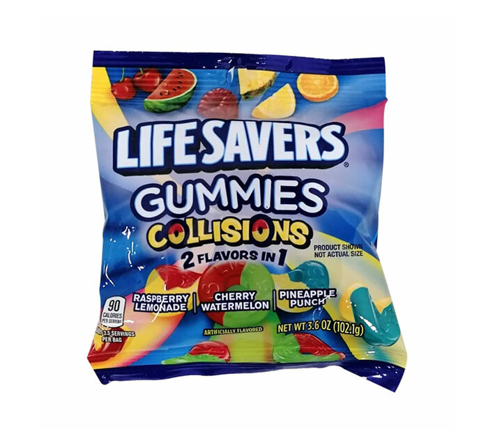 Lifesavers Gummies Collisions 2 Flavors In 1 | Makro