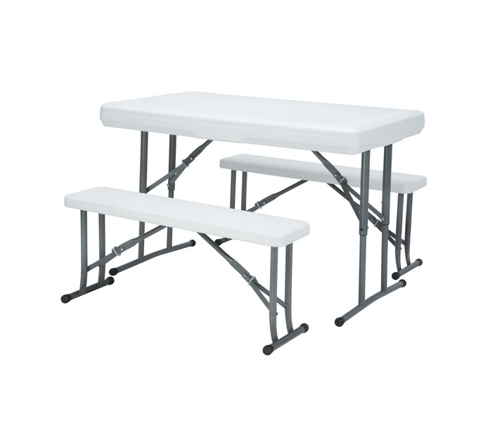 Camping Picnic Table And Bench Set Makro