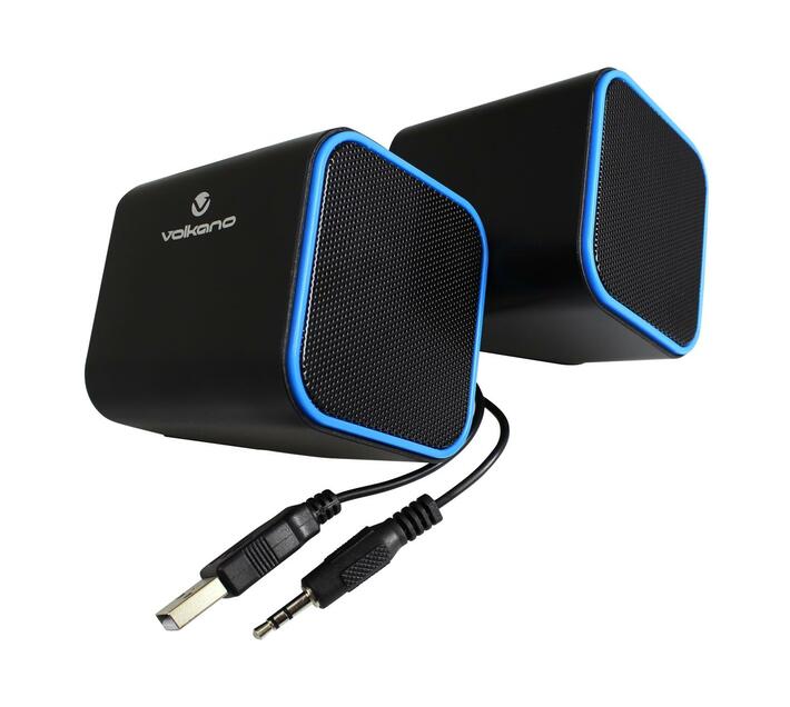 Volkano Diamond Series Usb Powered Stereo Speaker Blue Speakers Mouse Keyboards And Speakers Computer Tablet Accessories Computers Tablets Electronics Computers Makro Online Site