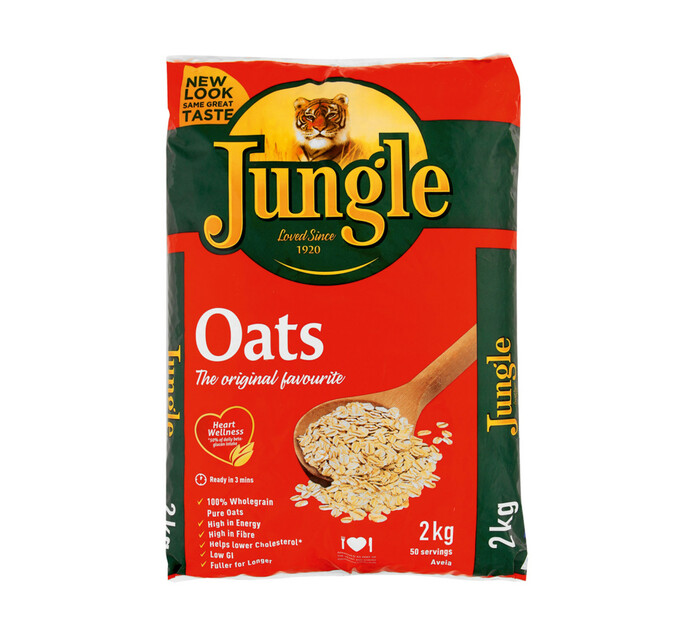 Jungle Oats Regular Refilll Bag (1 x 2kg) | Makro