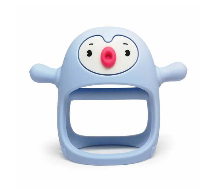 Smily Mia Penguin Buddy Never Drop Soothing Teether Toy For 0-6 Months ...