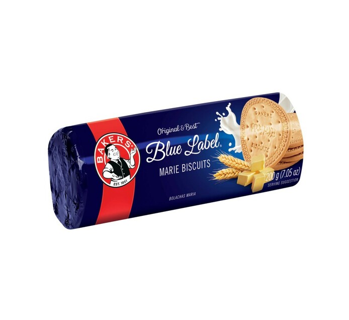 Bakers Blue Label Marie Biscuit Original (12 X 200G) | Makro