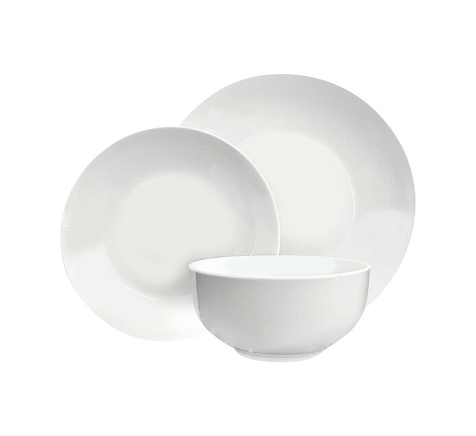 12Pcs Evo Gloss Coupe Dinner Set | Makro