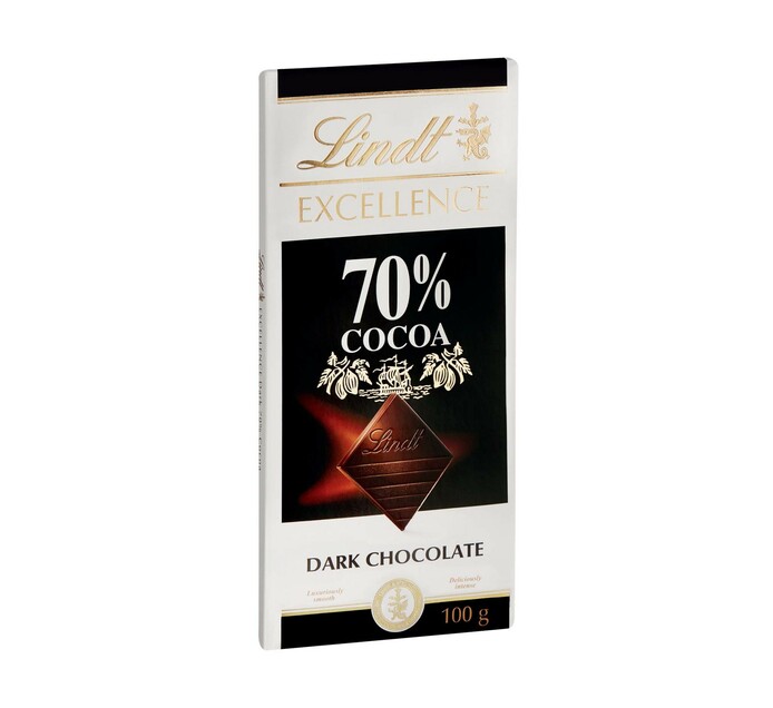 Lindt Excellence Slab Dark 70% (1 X 100g) 