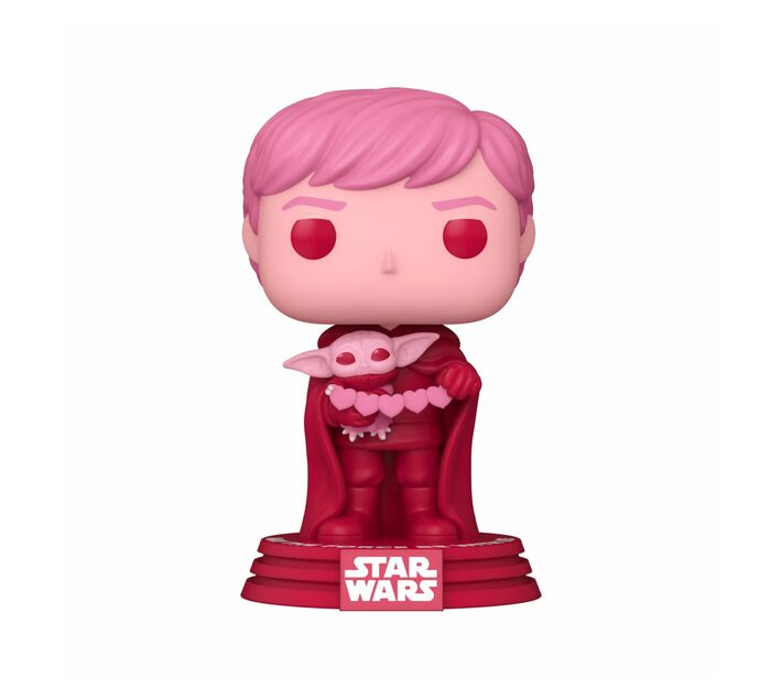 Funko Pop!: Valentines - Luke Skywalker With Grogu | Makro