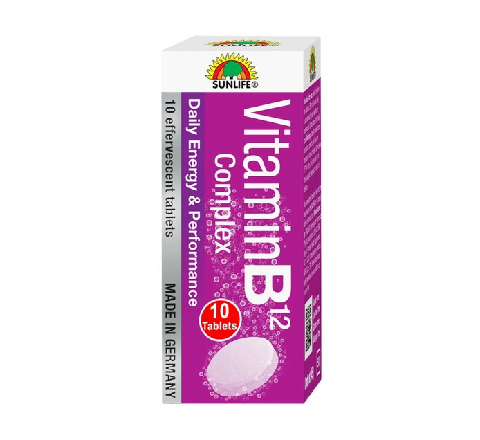 Sunlife 10's Vitamin B12 & B-Complex | Makro