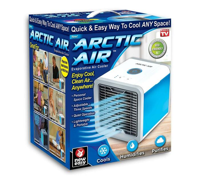 Ontel Arctic Personal Air Cooler (White 
