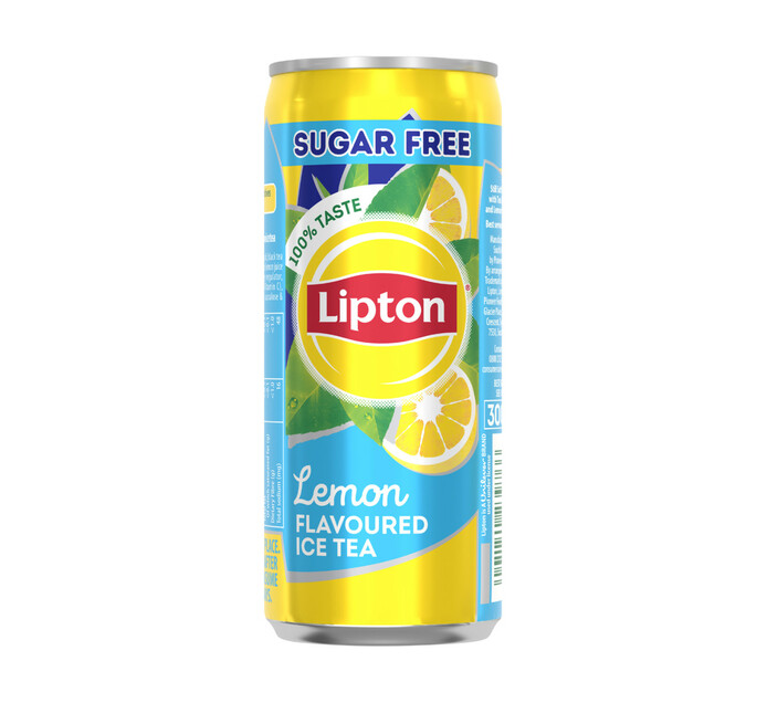 Lipton Ice Tea Lemon Sugar Free 300ml Makro 0730