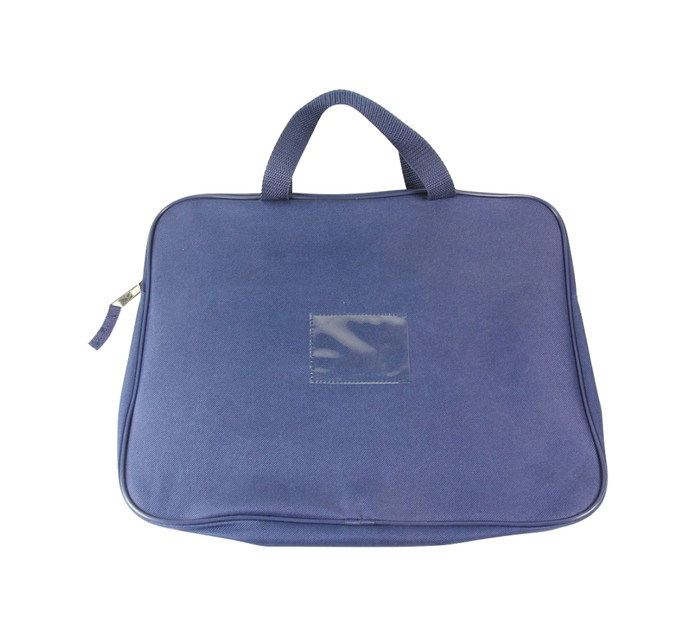 navy blue book bag