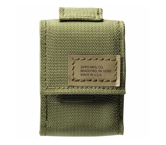 Zippo Lighter Tactical Pouch and Black Crackle Windproof Lighter Gift ...