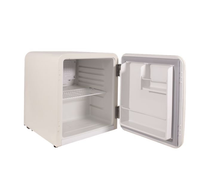 50L Counter Top Retro Fridge - Cream | Makro