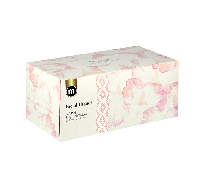 M Facial Tissues Pink (36 x 180's) | Makro