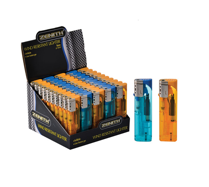 Wind Resistant Lighter - Refillable (Pack of 50) | Makro