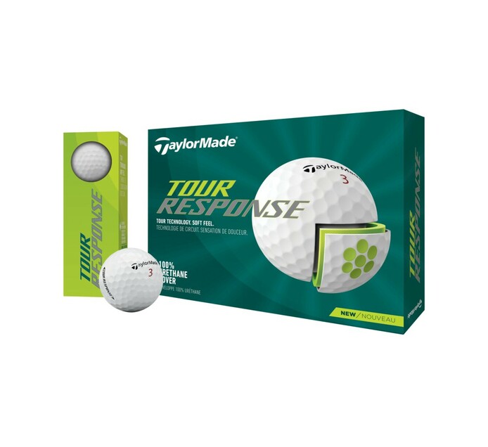 Taylormade 12pk Tour Response Golf Balls Makro