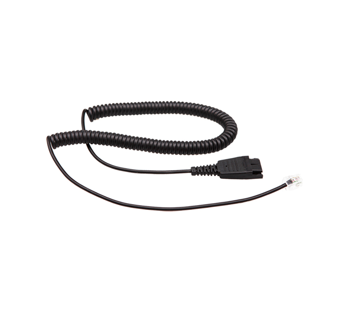 Headset cable - GN (Jabra) QD to RJ09 for Yealink, Grandstream | Makro