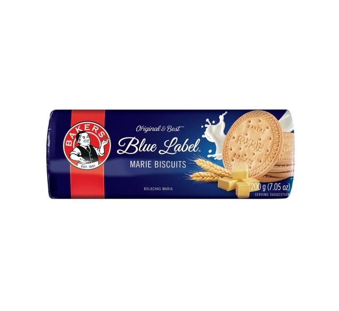 Bakers Blue Label Marie Biscuit Original (12 X 200G) | Makro