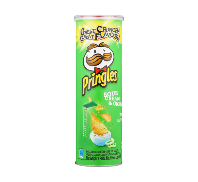 Pringles Potato Chips Sour Cream And Onion (12 x 110g) | Makro