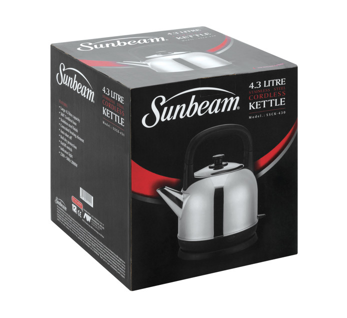 Sunbeam L Stainless Steel Kettle Makro