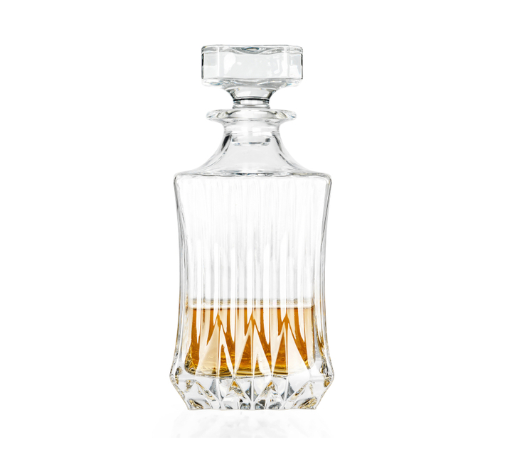 RCR Adagio Crystal Glass Whisky Decanter 750ml | Makro